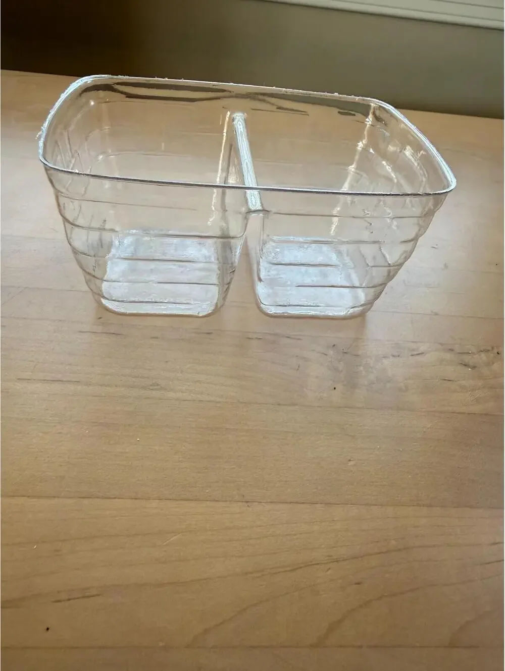 Longaberger Basket Clear Plastic Divided Protector #40720 6